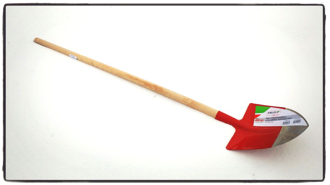 Falci tempered aluminum shovel